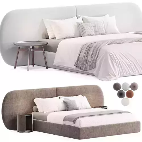 Malbina bed by Cazarina