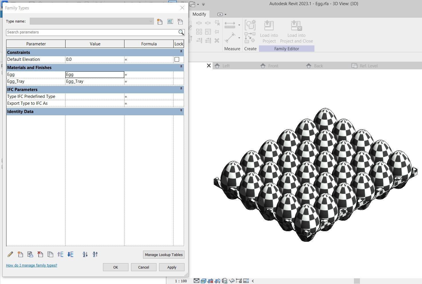 Eggs Carton Package  - 30 eggs 3D model_3