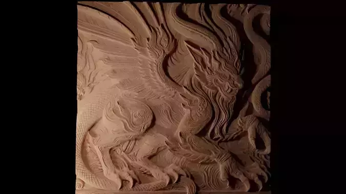 The Hopkinsville Goblins CNC 3d Print High Relief Sand Casting