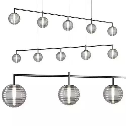 doul aromas pendant light Low-poly 3D model