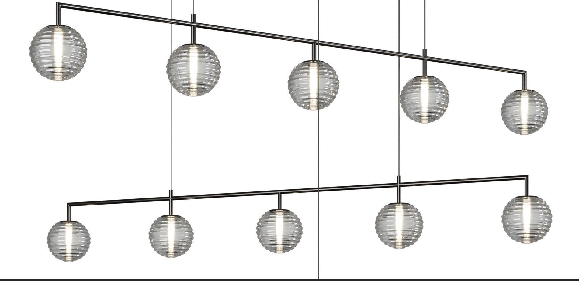 doul aromas pendant light Low-poly 3D model_3