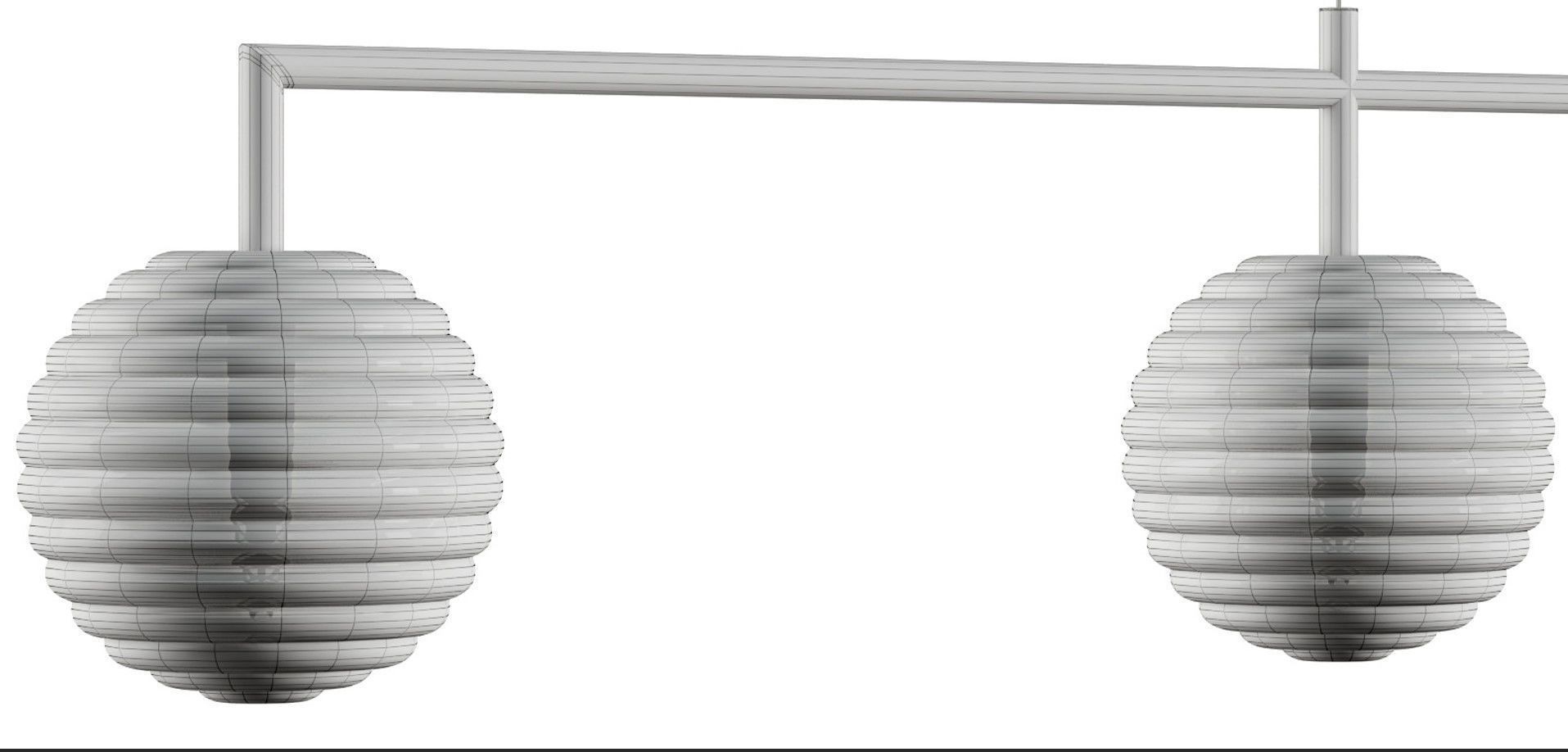 doul aromas pendant light Low-poly 3D model_8