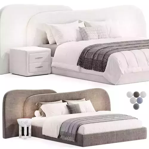 Gaspra Modern Bed
