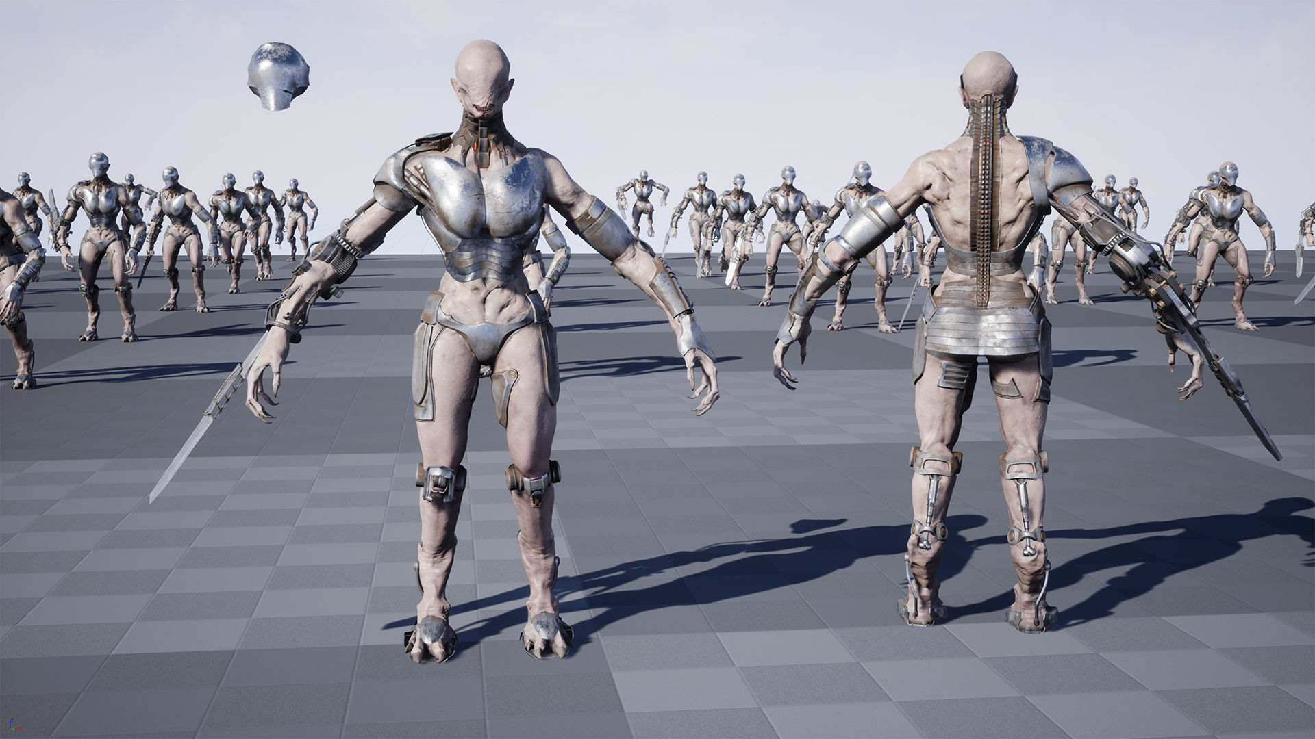 TechnoDemoness 02 Low-poly 3D model_11