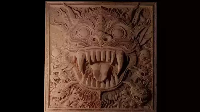 The Bunyip CNC 3d Print High Relief Sand Casting