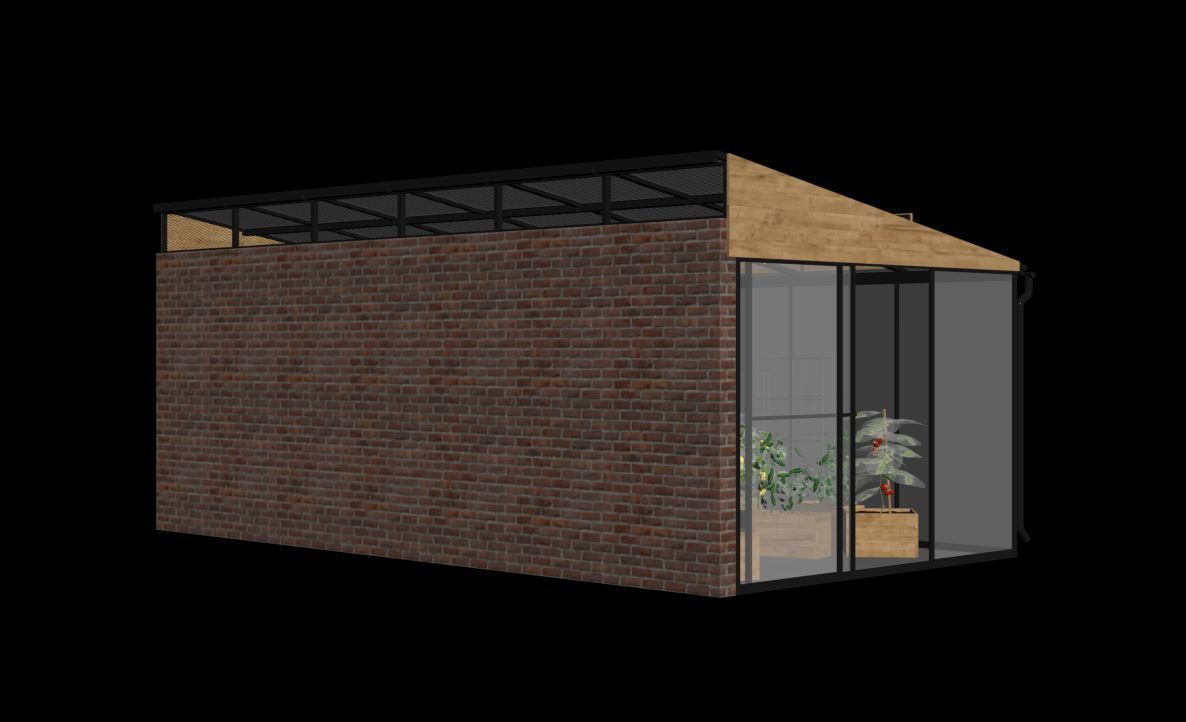Greenhouse 3D model_11