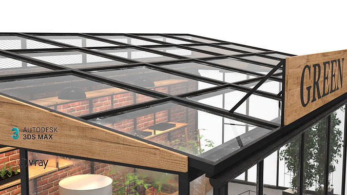 Greenhouse 3D model 5