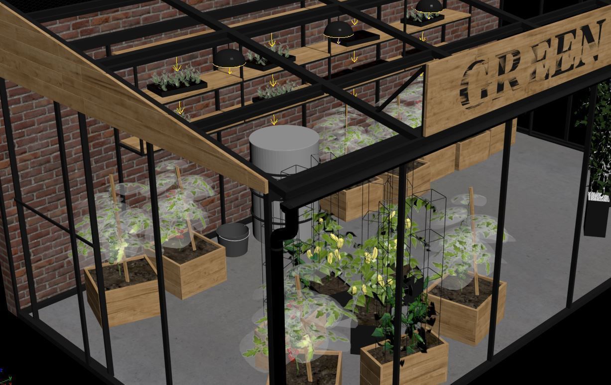 Greenhouse 3D model_27