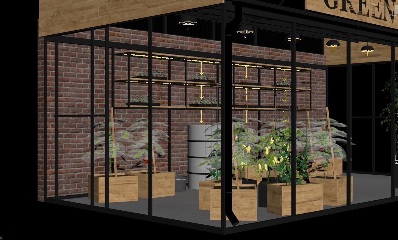 Greenhouse 3D model_35