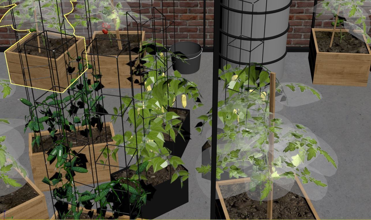 Greenhouse 3D model_25