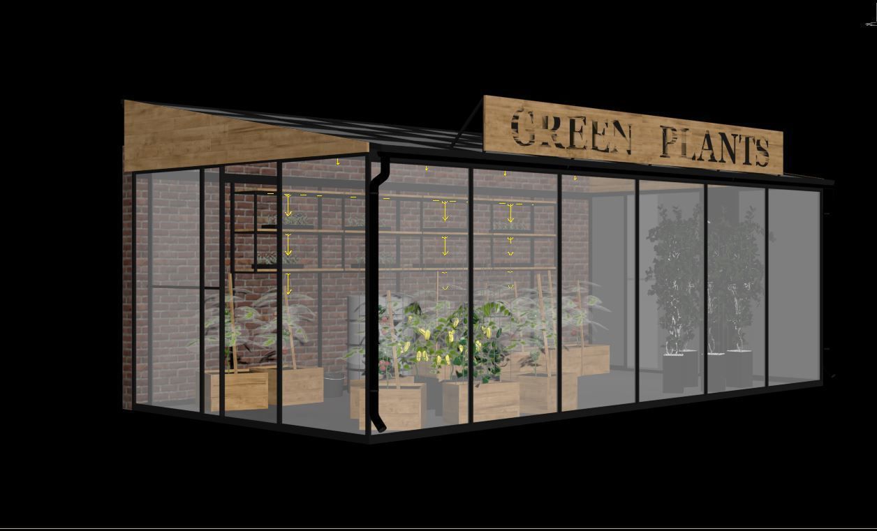 Greenhouse 3D model_34