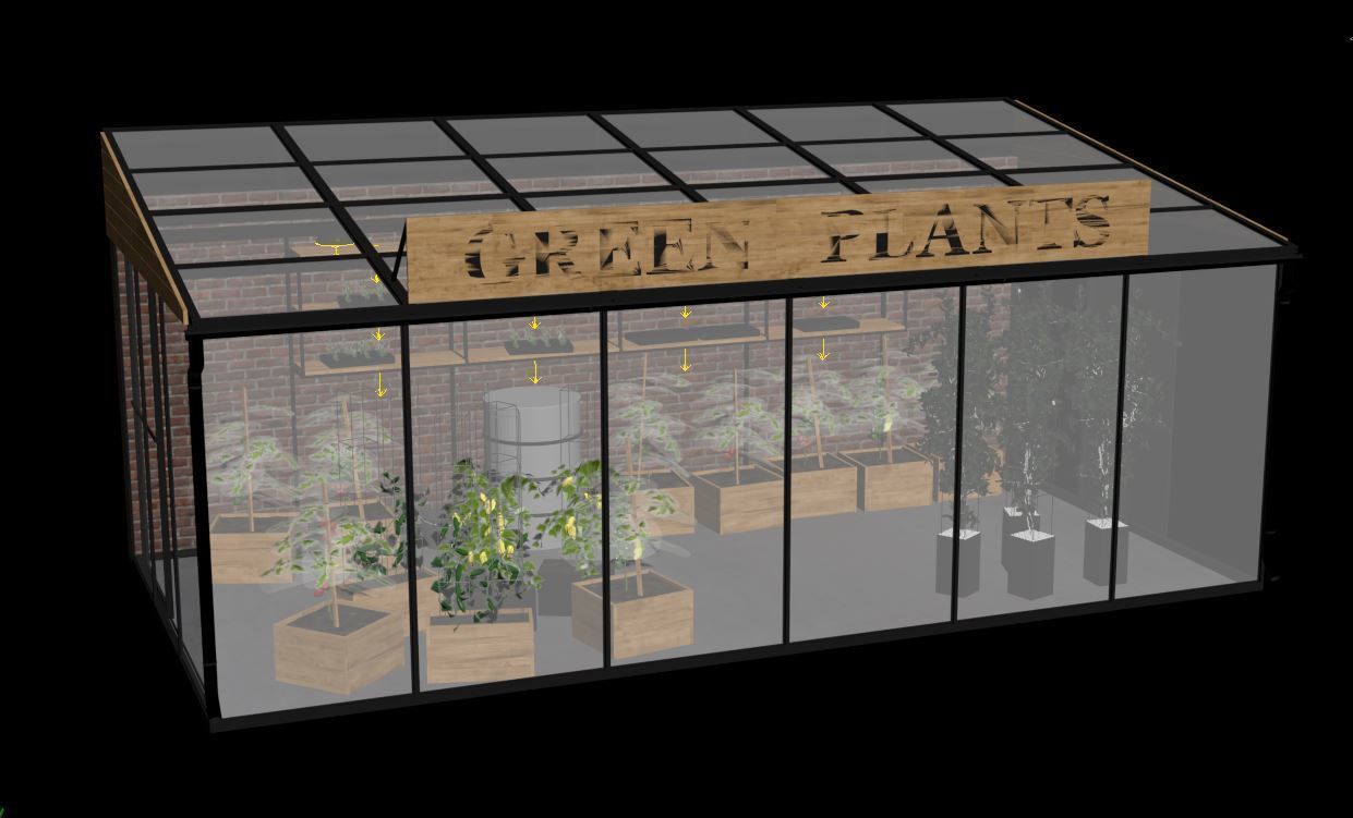 Greenhouse 3D model_20