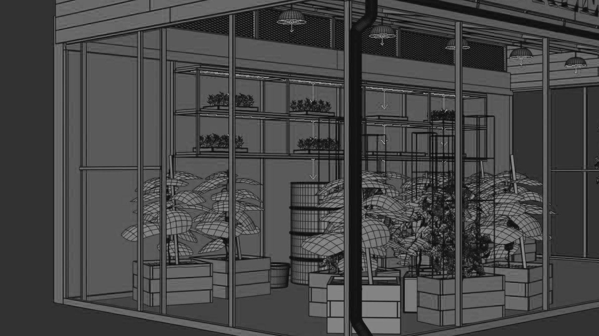 Greenhouse 3D model_36