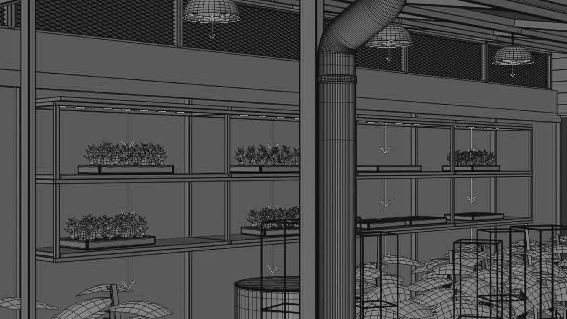 Greenhouse 3D model_37