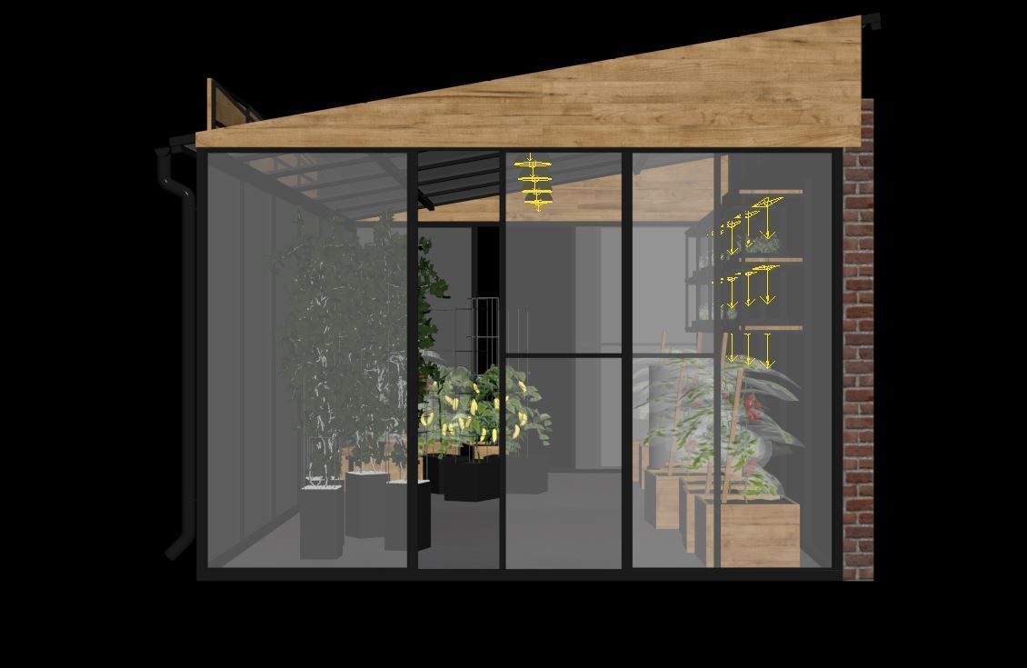 Greenhouse 3D model_14