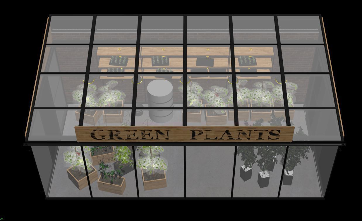 Greenhouse 3D model_30