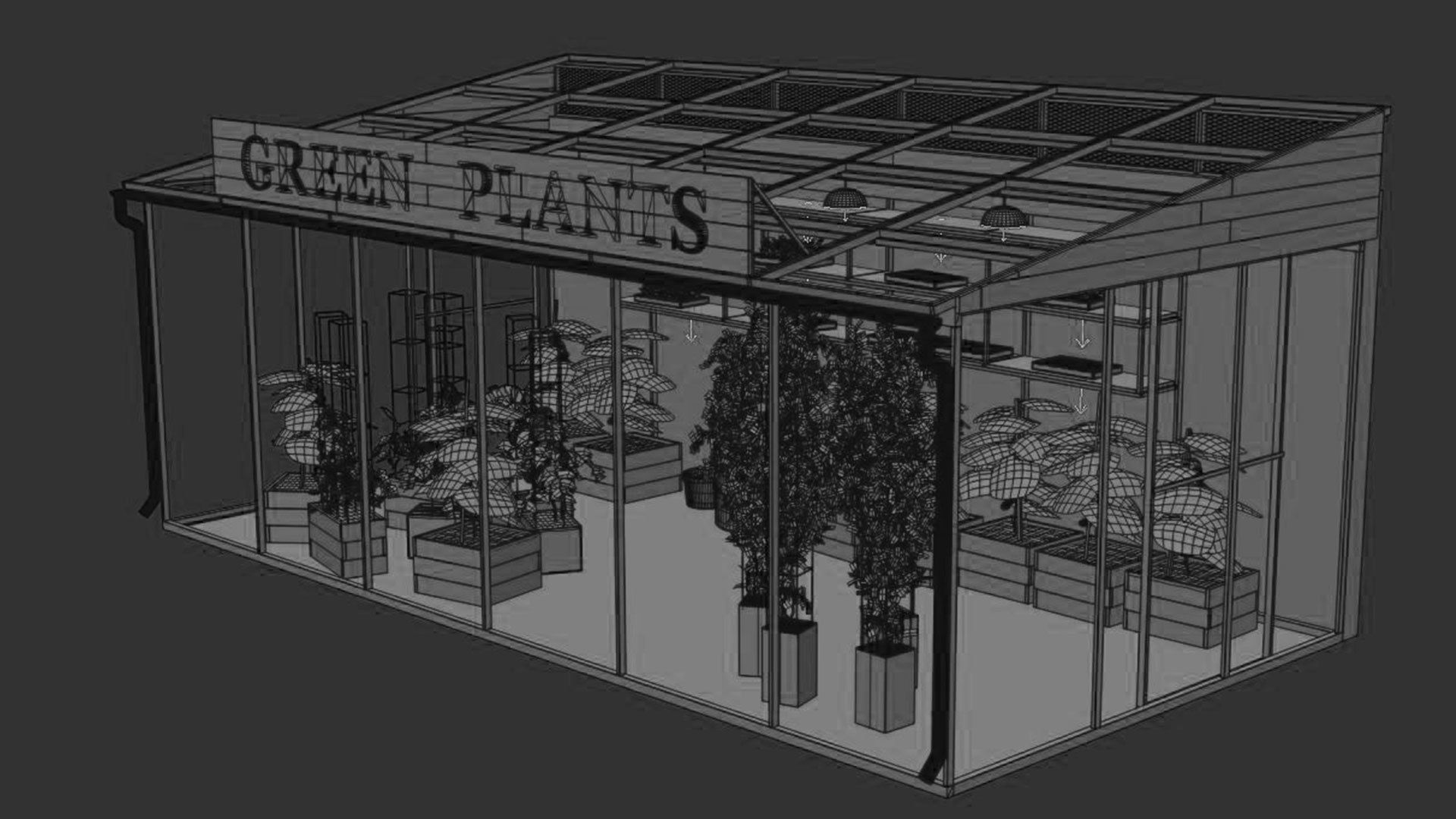 Greenhouse 3D model_17