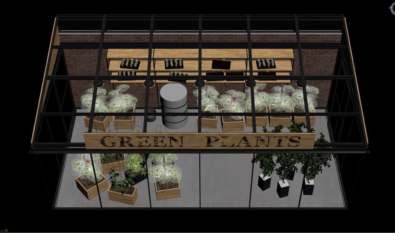 Greenhouse 3D model_29