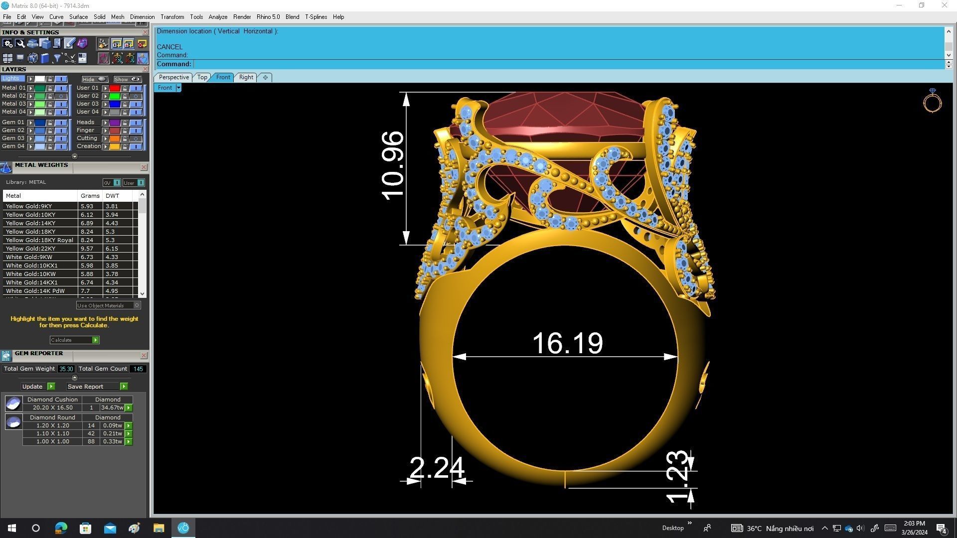 7914 fancy diamond women fashion ring 3D print model_6