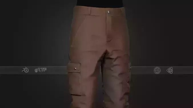 Brown Snowboard Pants Style 1