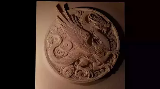 The Ahool CNC 3d Print High Relief Sand Casting