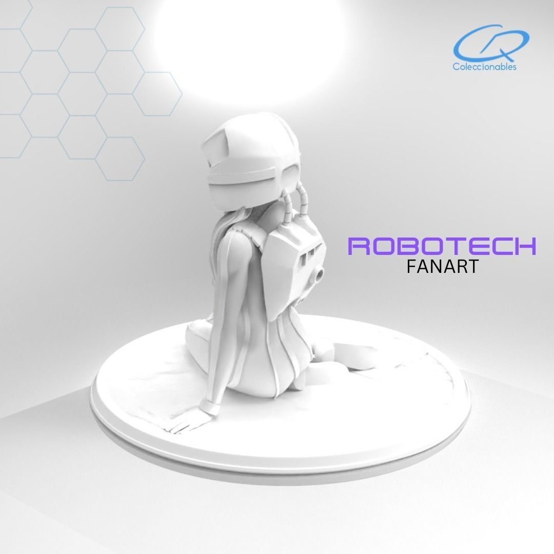 Robotech Vol 2 - Lisa Hayes full uniform 3D print model_5