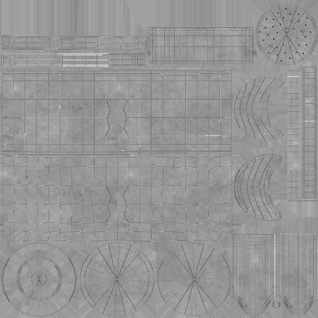 Watering can Low-poly 3D model_8