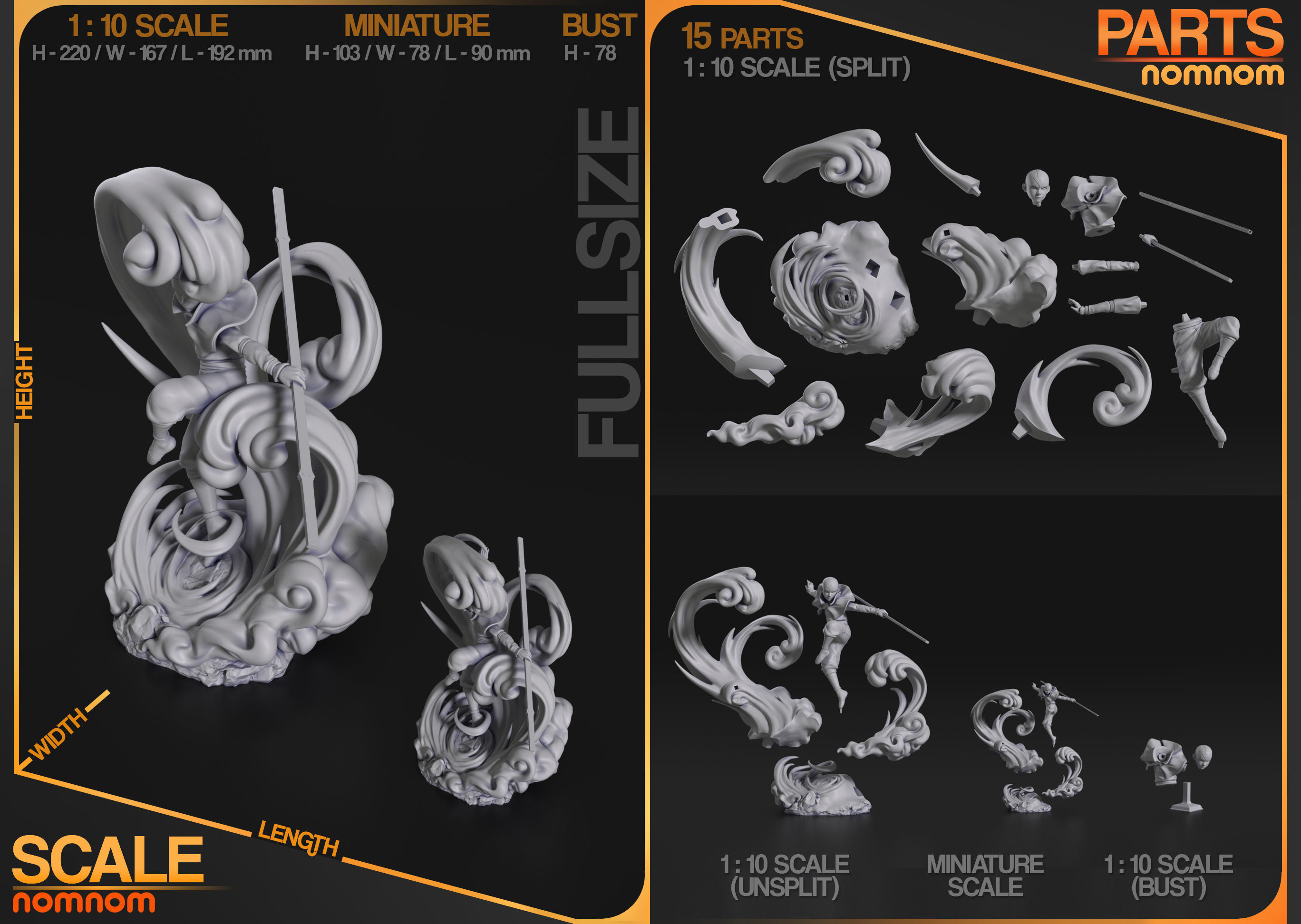 Aang -  Avatar the last Airbender 3D print model_3