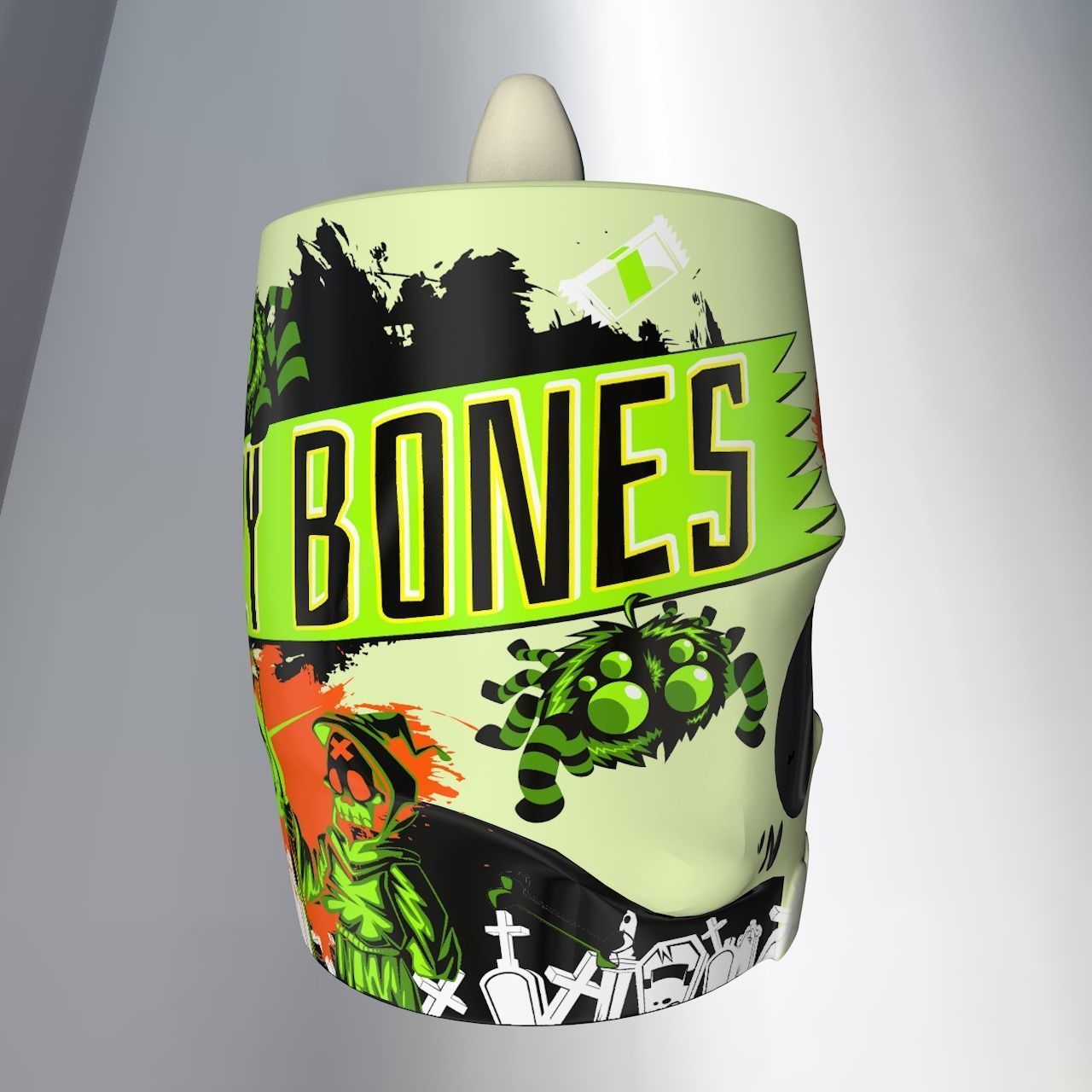 Halloween Mugs 3D model_9