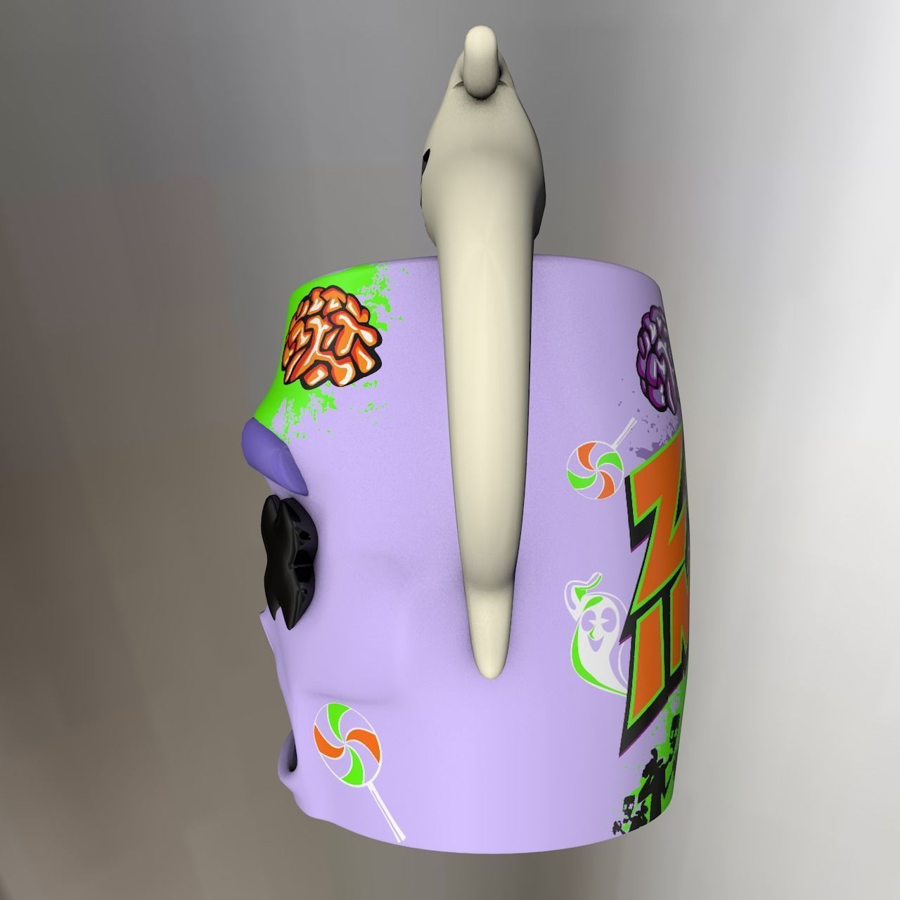 Halloween Mugs 3D model_19