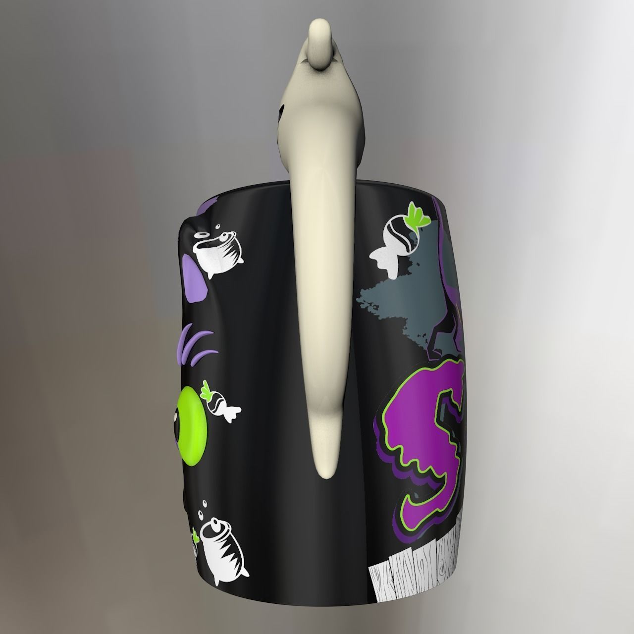 Halloween Mugs 3D model_13