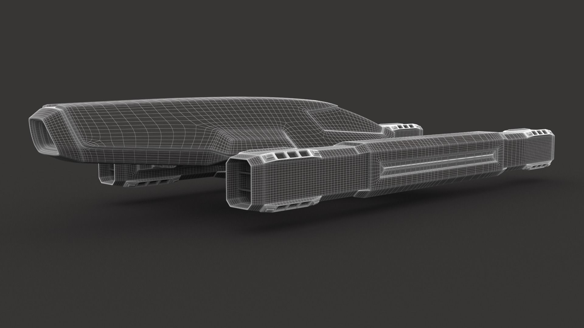 Racing Spaceship Vega 3D model_18