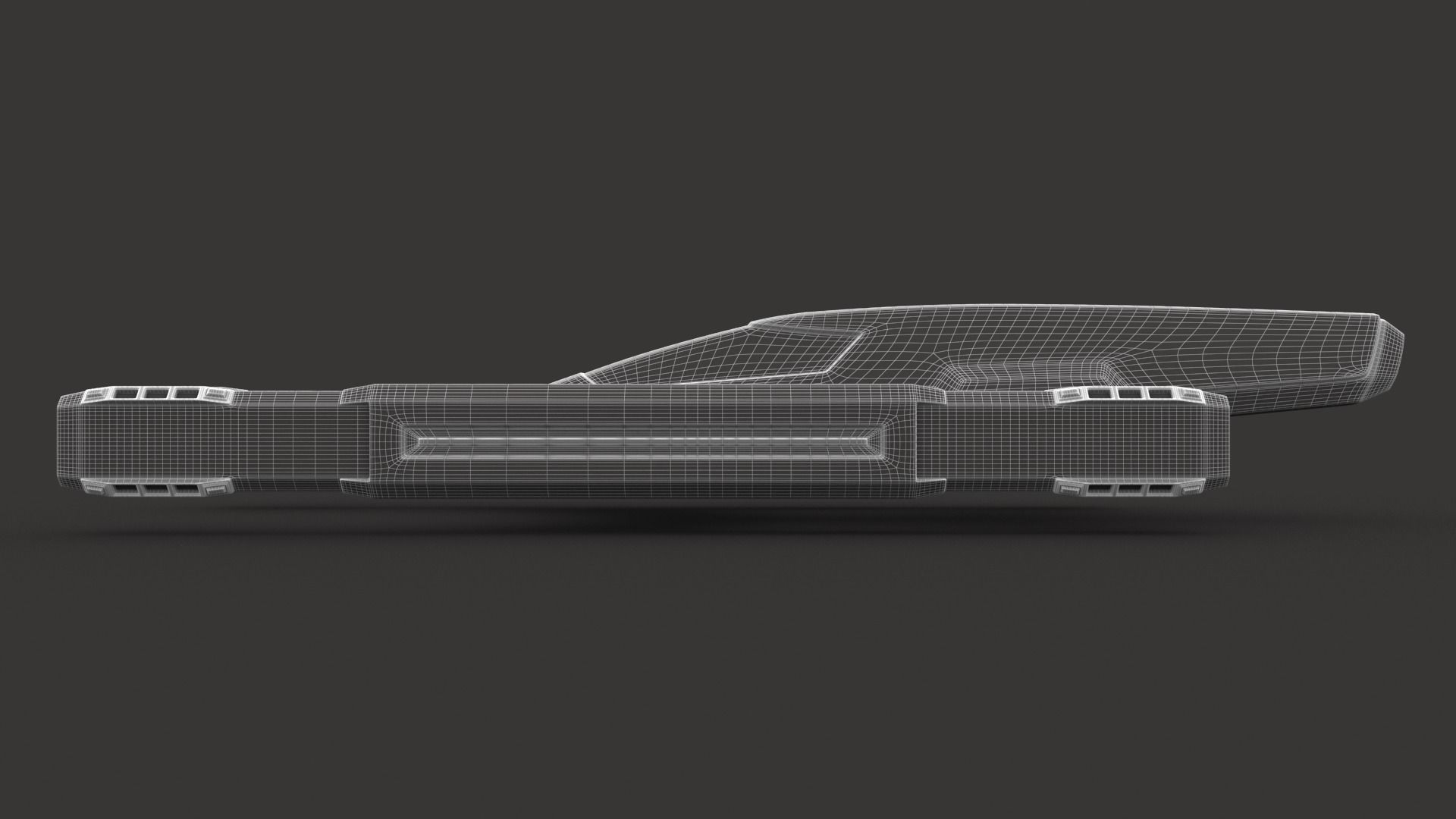 Racing Spaceship Vega 3D model_14