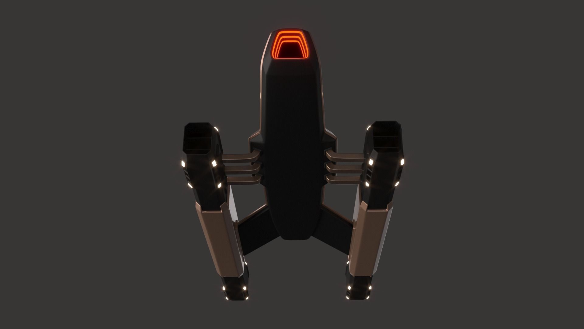 Racing Spaceship Vega 3D model_11