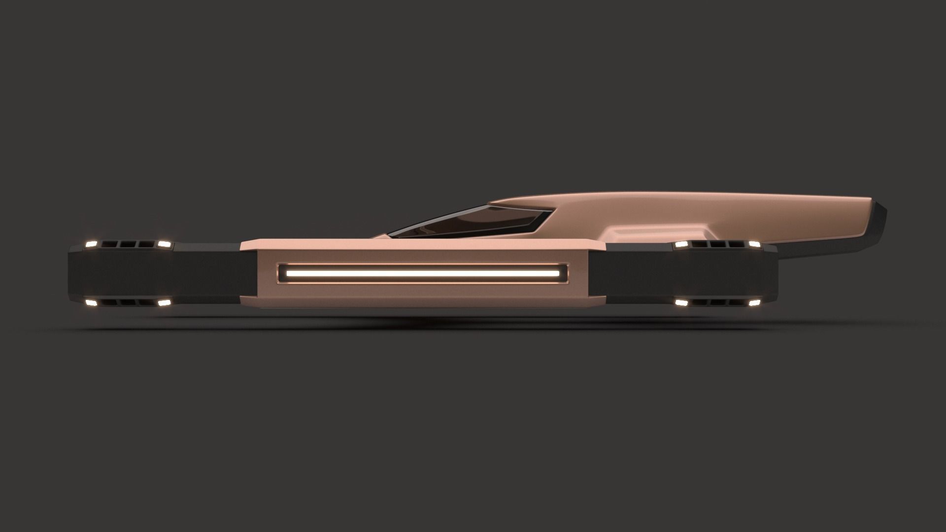 Racing Spaceship Vega 3D model_1