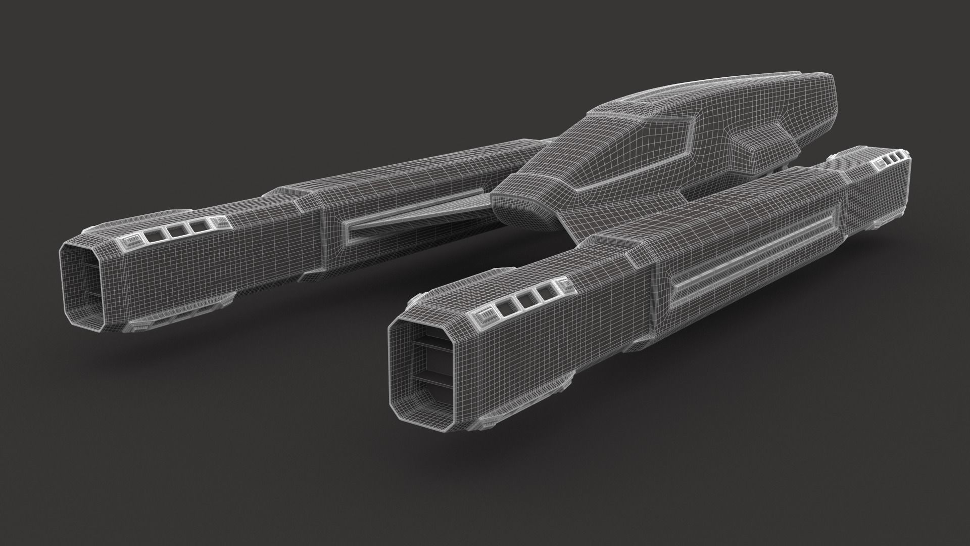 Racing Spaceship Vega 3D model_13