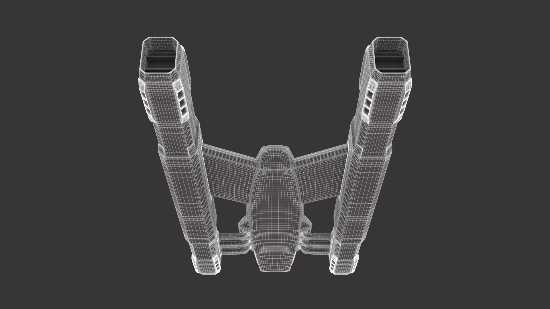 Racing Spaceship Vega 3D model_25