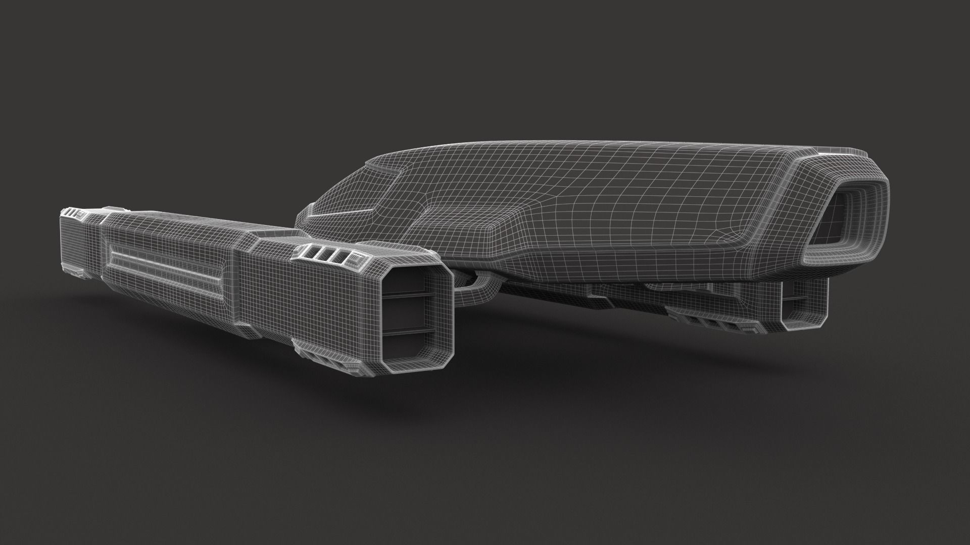 Racing Spaceship Vega 3D model_16