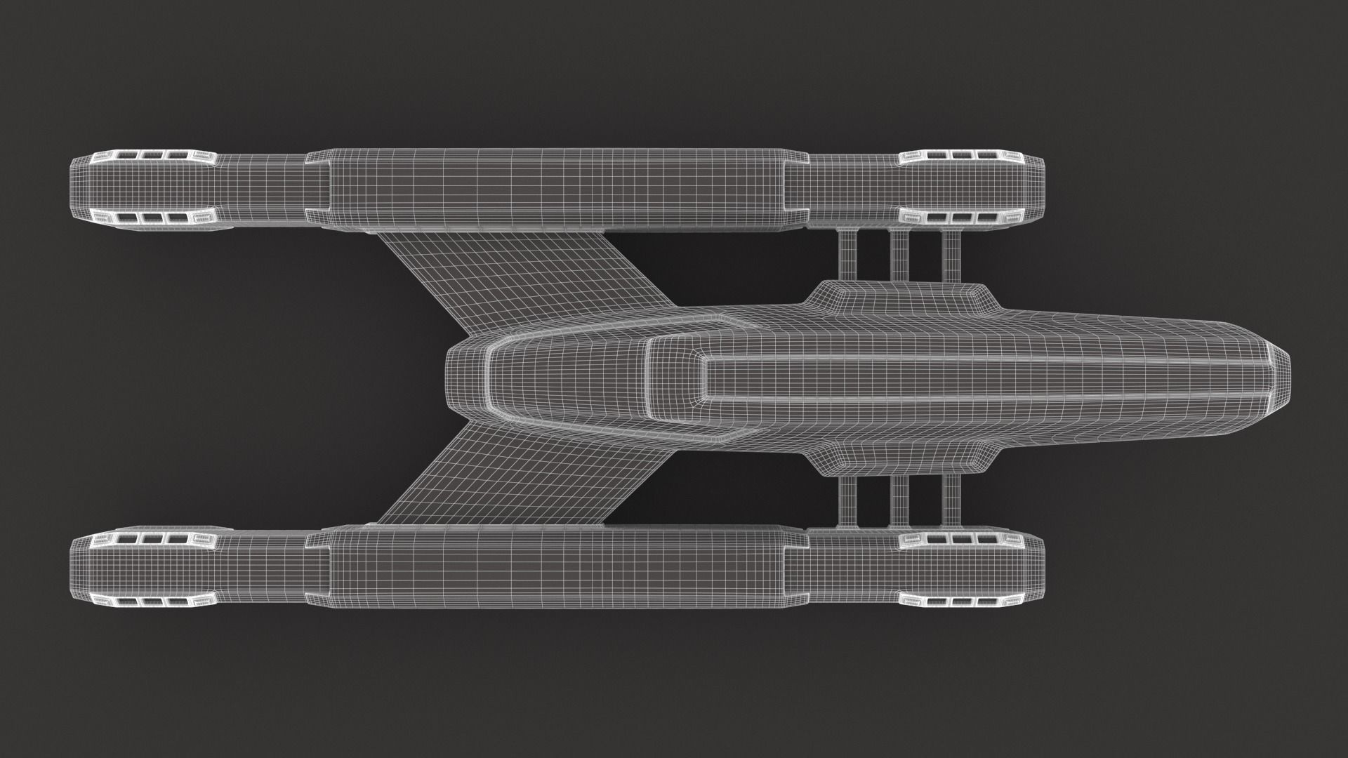 Racing Spaceship Vega 3D model_15