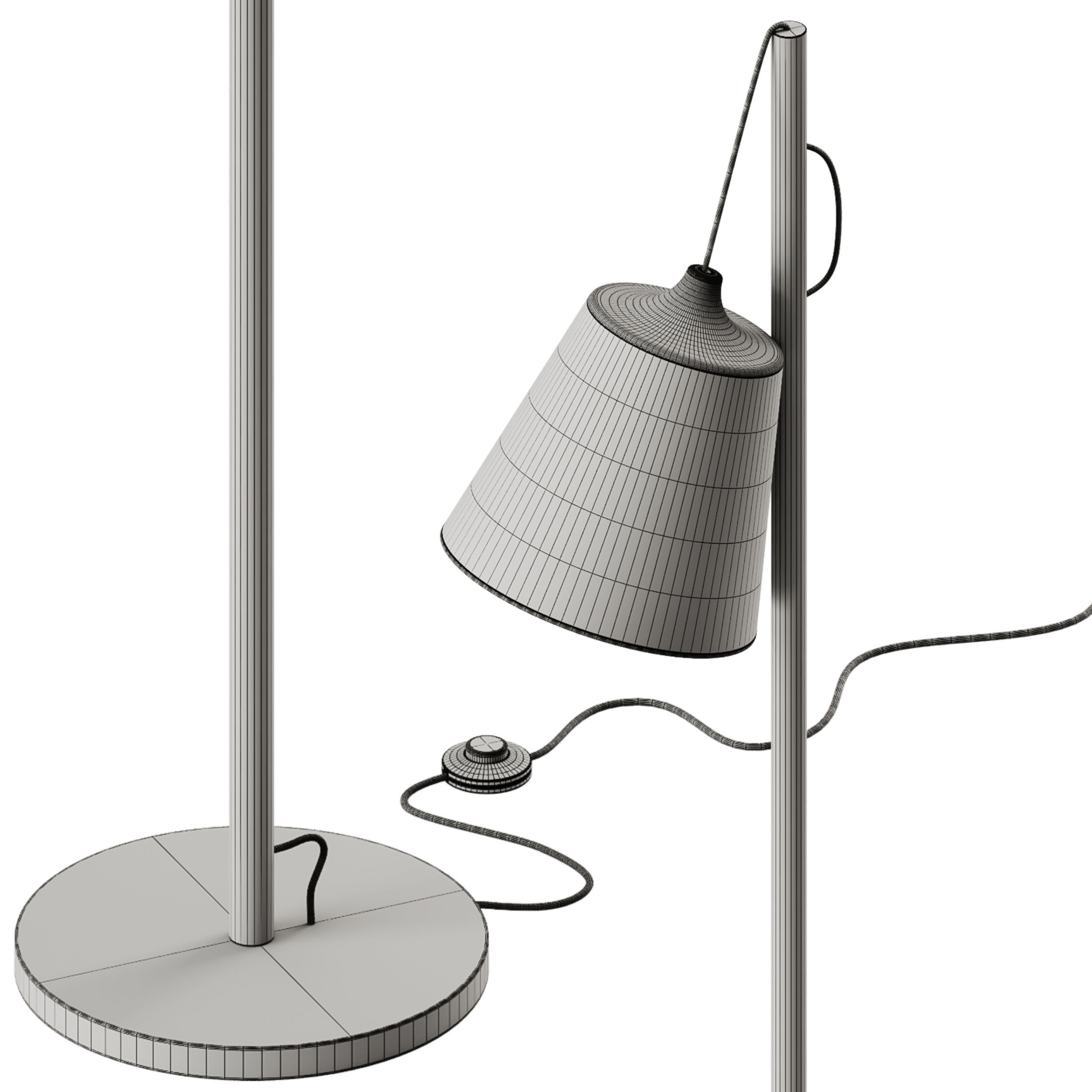 Muuto Pull Floor Lamp 3D model_4
