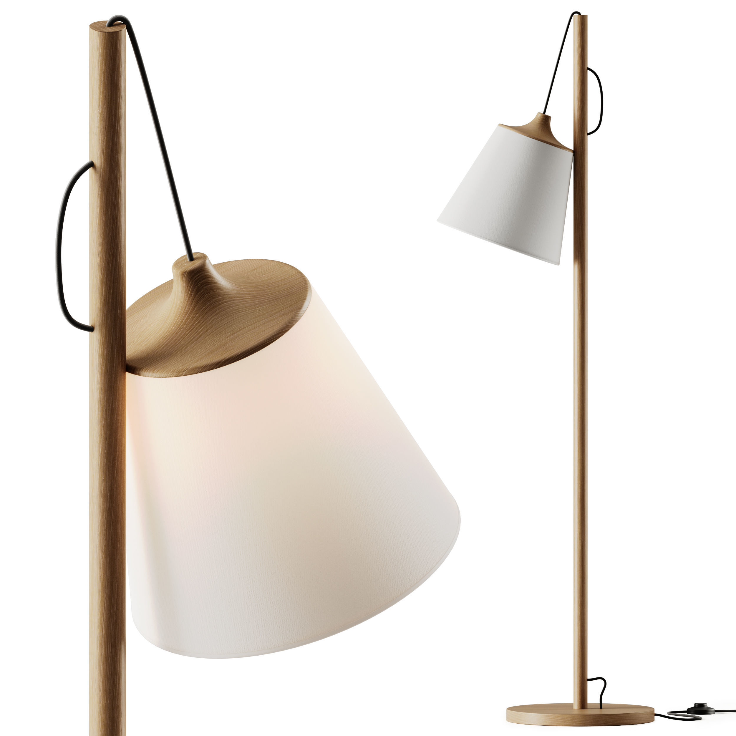 Muuto Pull Floor Lamp 3D model_2