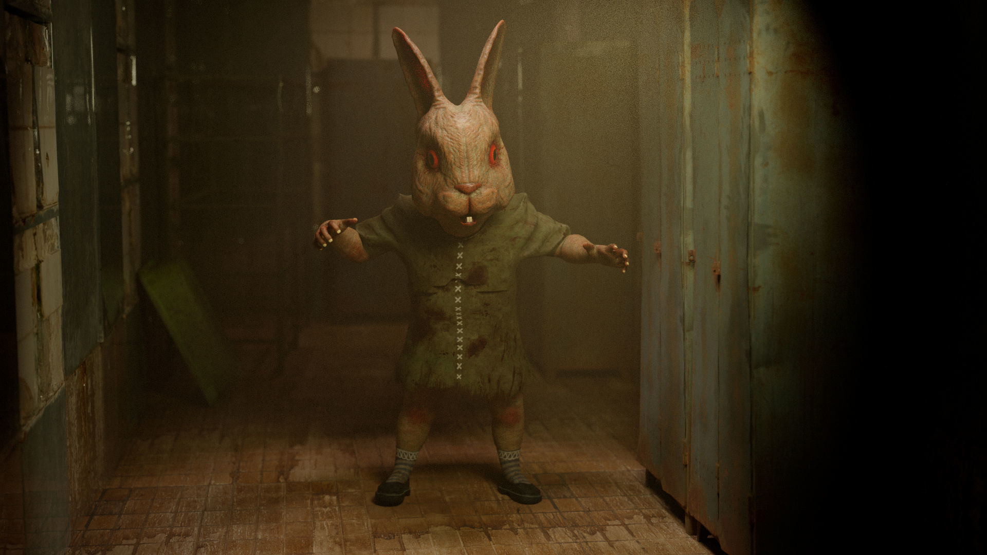 3D model The Rabbit Demon game character for Horror and Fantasy games ...