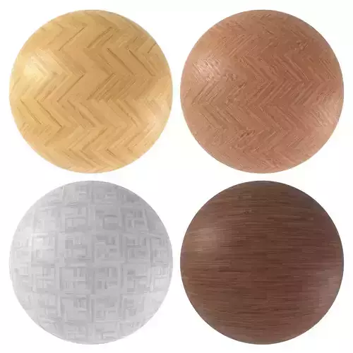 Parquet - Laminate - Wooden floor 4 in 1