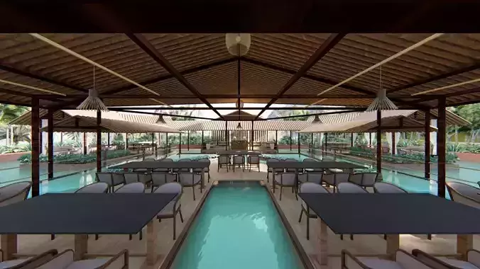 Tropical Bamboo Restaurant 