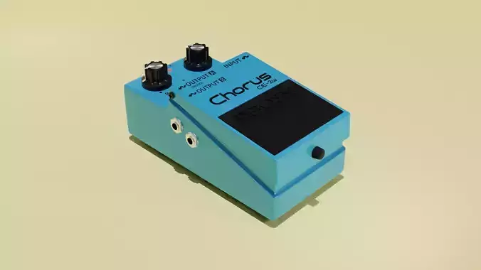 Electric Guitar Chorus Pedal Model