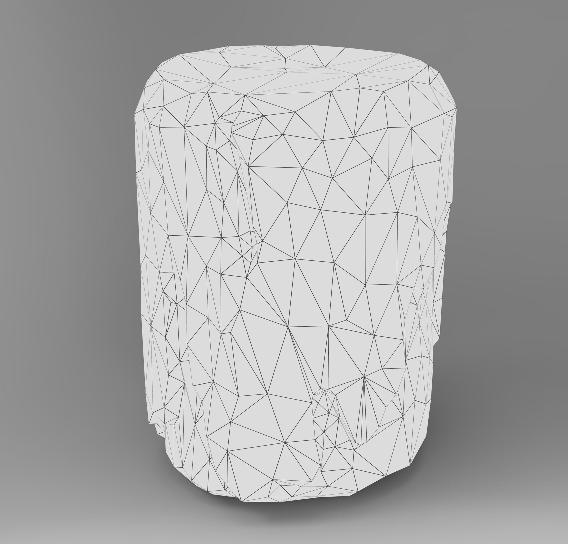 Tree Logs Low-poly 3D model_11