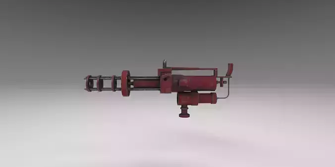 Machine Gun which went through Afghanistan