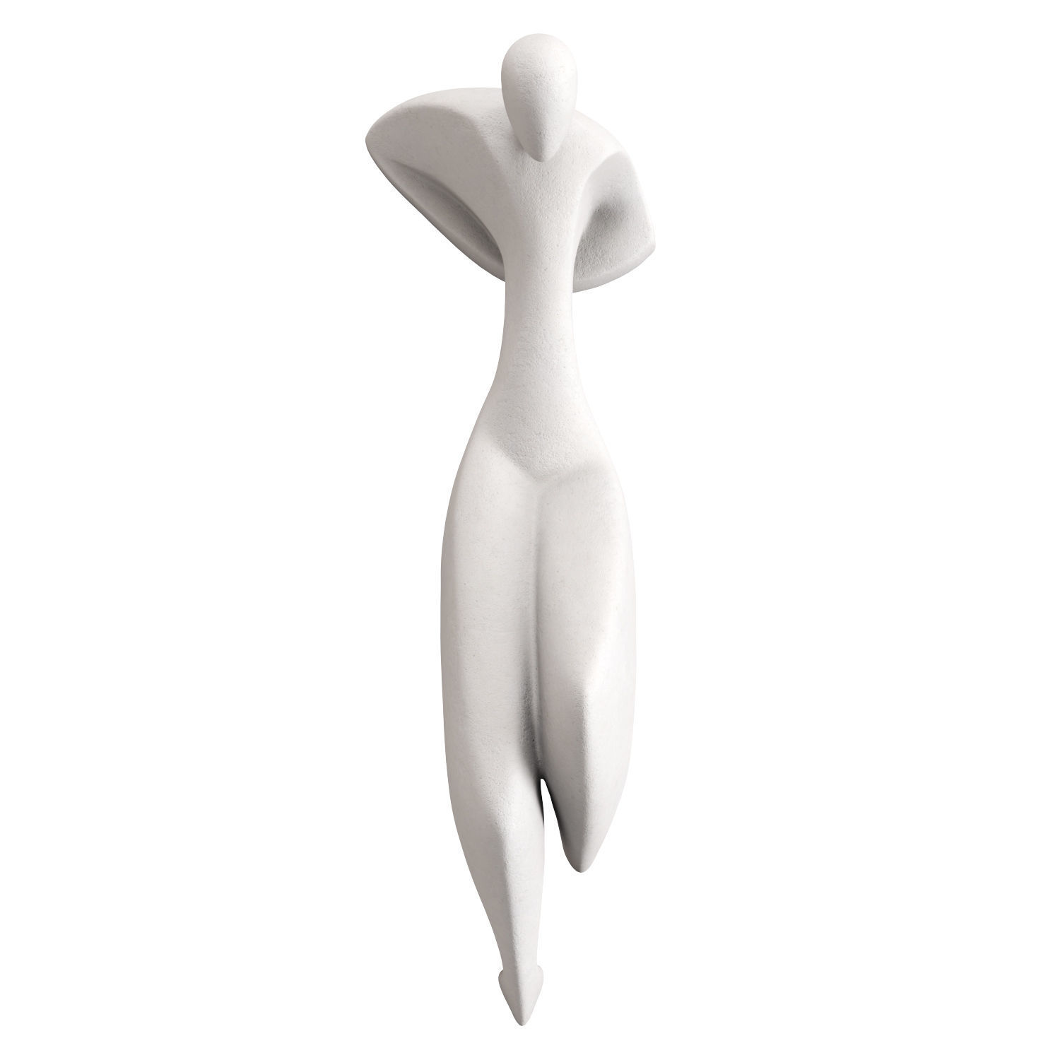 Lying Person figurine 3D model_4