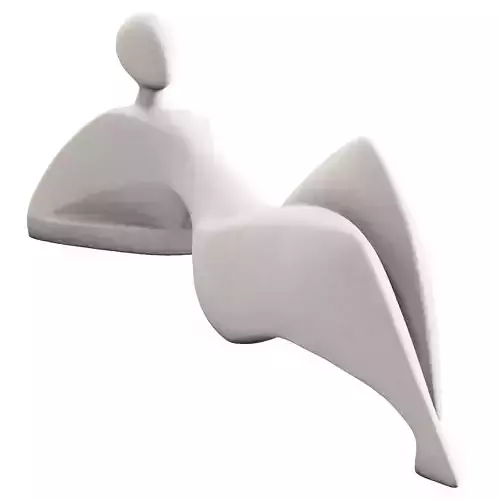 Lying Person figurine