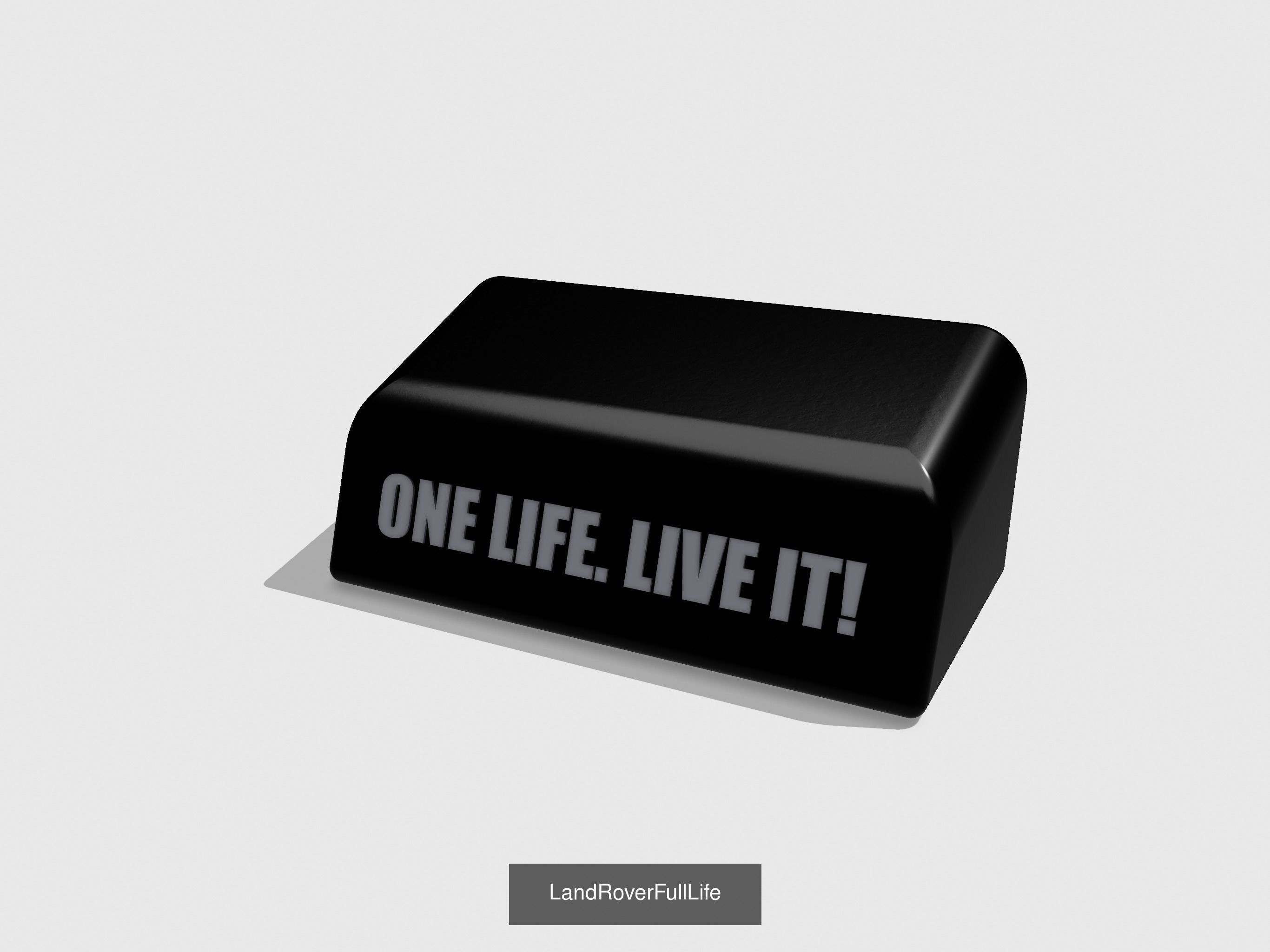 MUD STUFF POD - FOR DASH GAUGES OR SWITCHES ON LAND ROVER 3D Model Collection_3